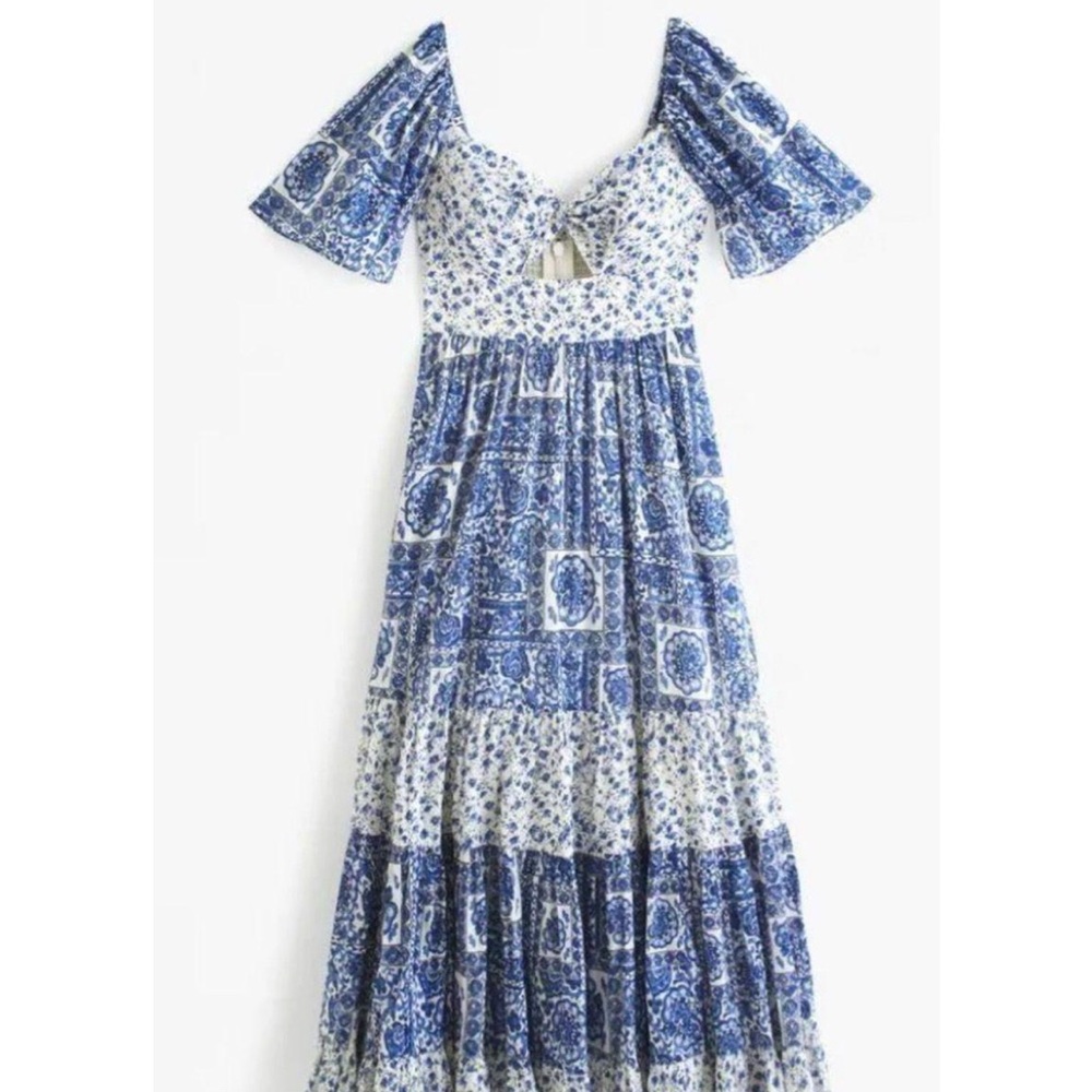 abercrombie maxi dress
